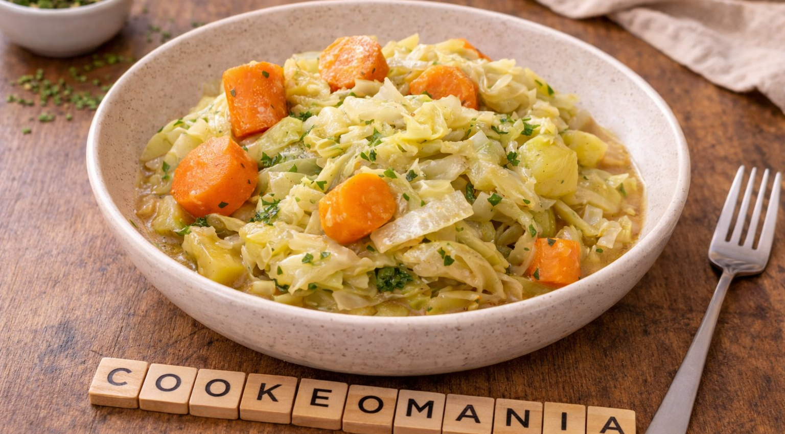 Potée végétale au chou pointu, carottes et pommes de terre au Cookeo