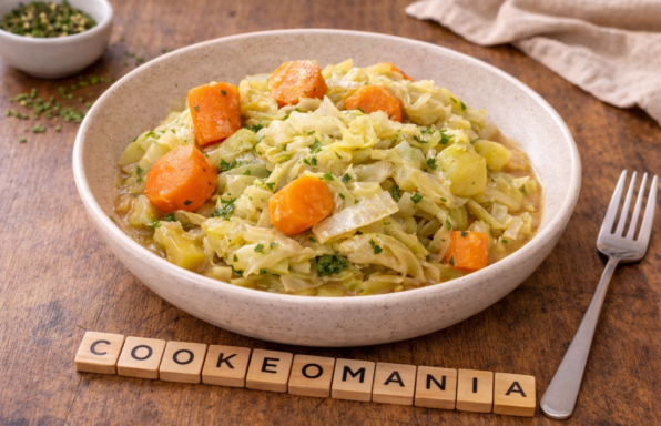 Potée végétale au chou pointu, carottes et pommes de terre au Cookeo