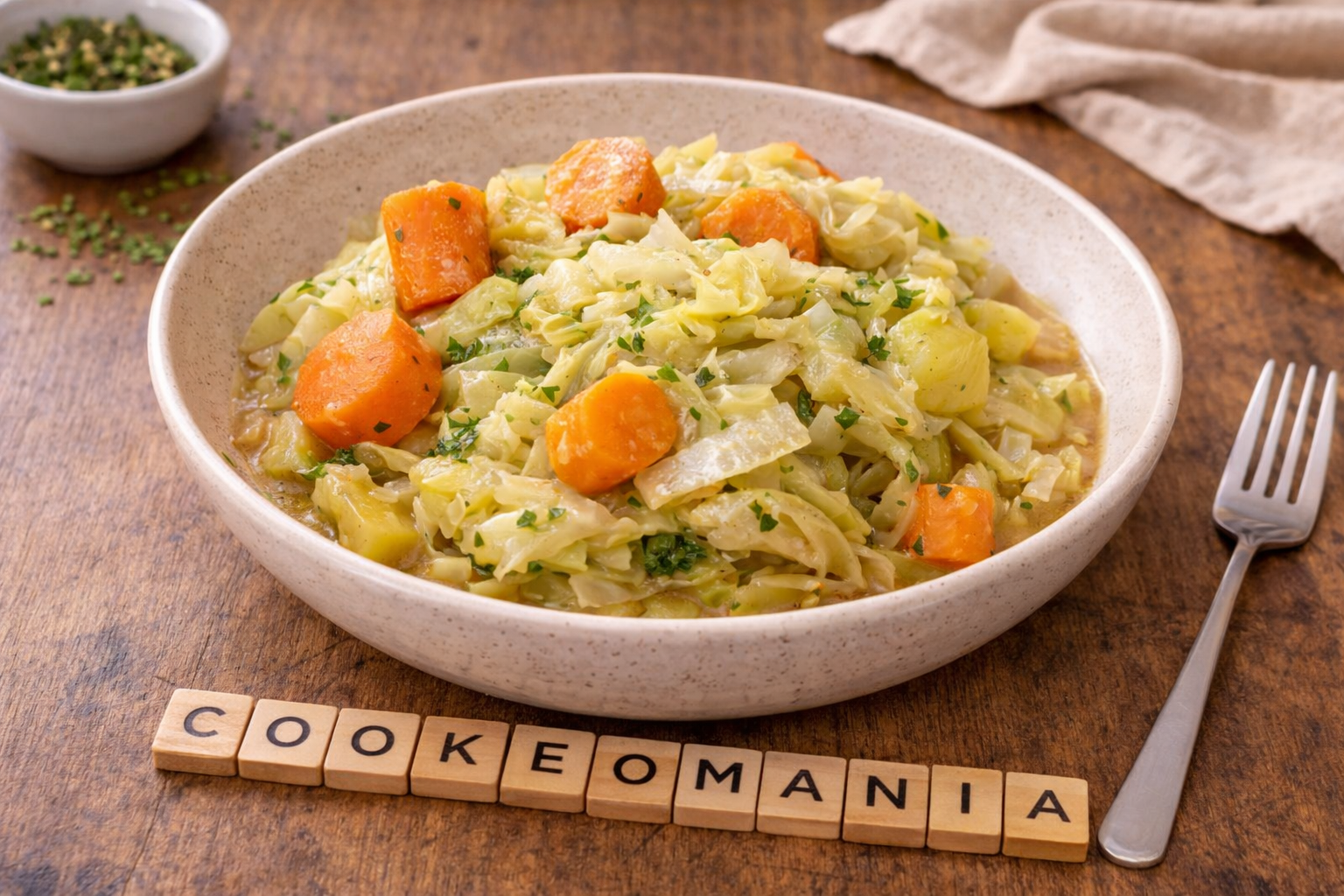 Potée végétale au chou pointu, carottes et pommes de terre au Cookeo