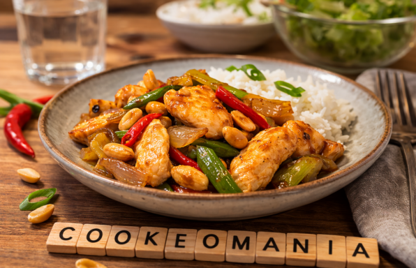 Poulet épicé aux cacahuètes façon Cookeo