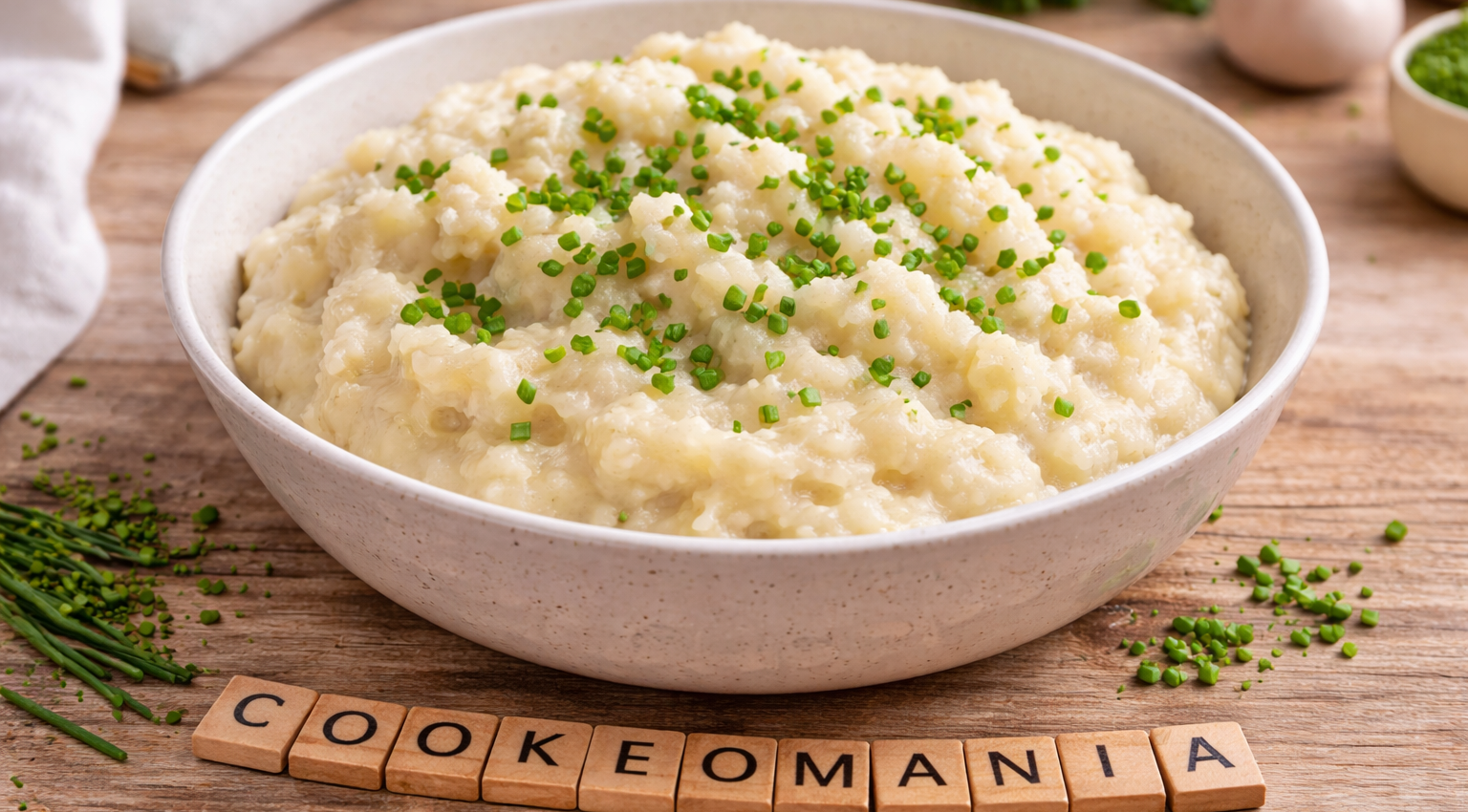 Purée de chou-fleur cétogène au Cookeo