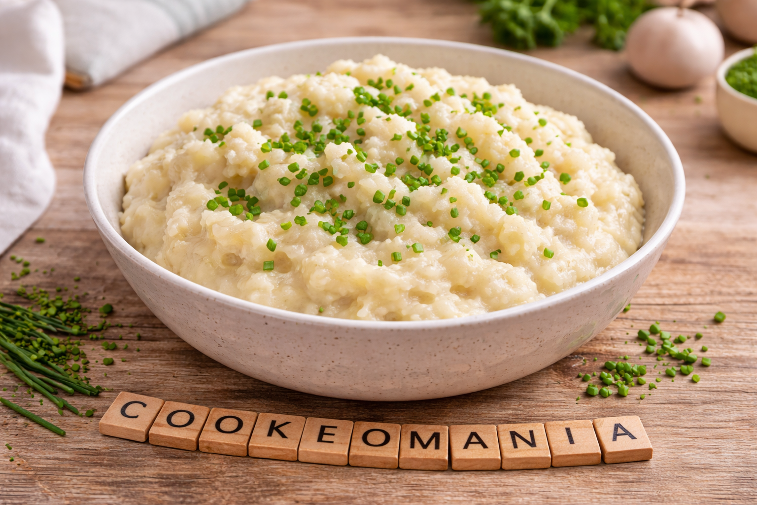 Purée de chou-fleur cétogène au Cookeo