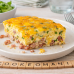 Quiche jambon lardons sans pâte au robot multi-cuiseur Moulinex