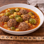 Ragoût de choux de Bruxelles et boulettes de bœuf à l'autocuiseur cookéo