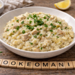 Risotto crémeux au poulet et fenouil au robot multi-cuiseur Moulinex