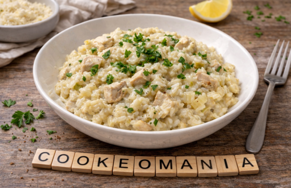 Risotto crémeux au poulet et fenouil au Cookeo