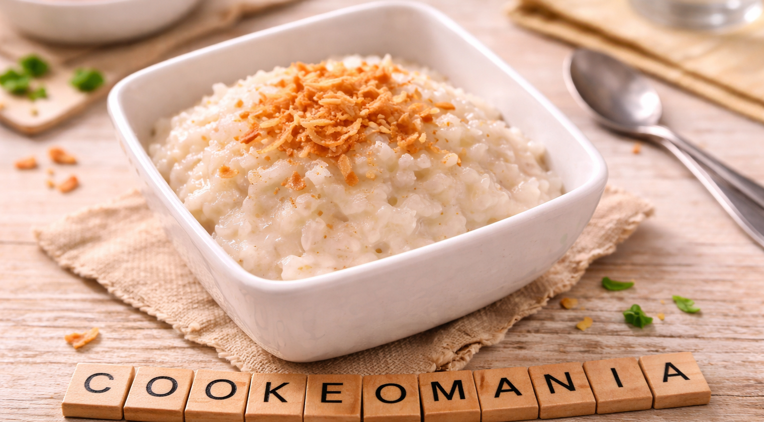 Riz au lait coco crémeux au Cookeo