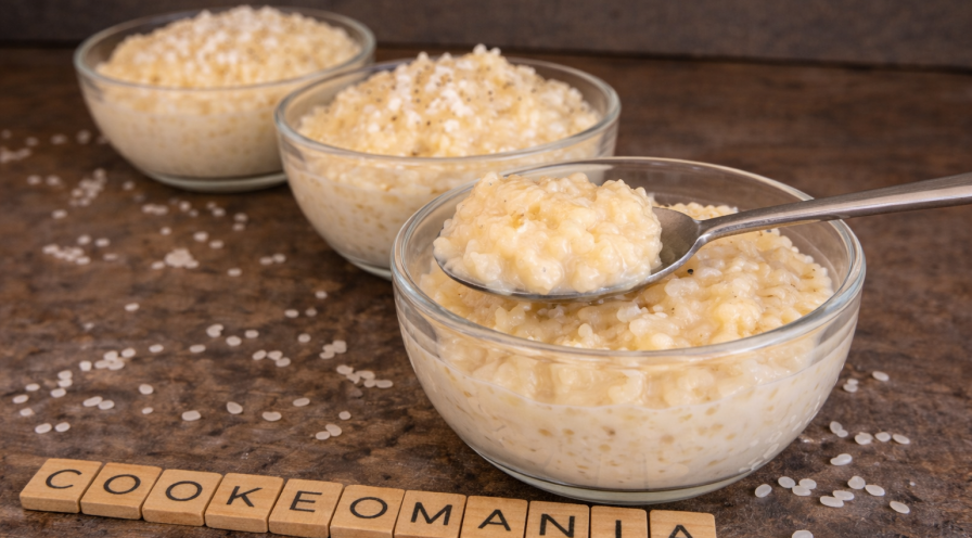 Riz au lait de coco et vanille au Cookeo