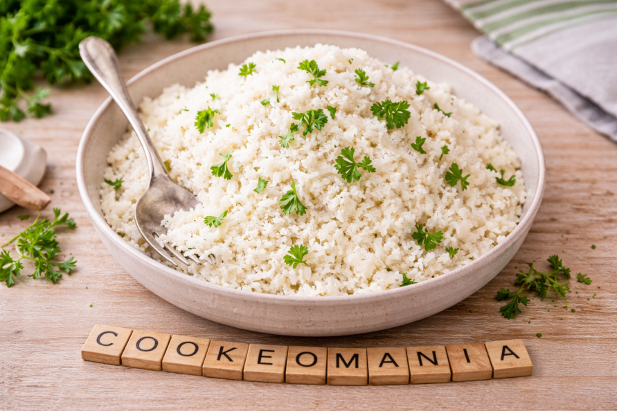 Riz de chou-fleur cétogène au Cookeo