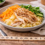 Riz de poulet parfumé au gingembre au robot multi-cuiseur cookéo