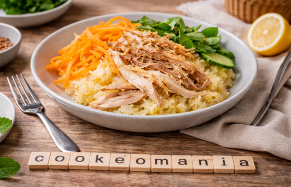 Riz de poulet parfumé au gingembre au Cookeo