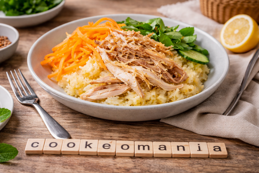 Riz de poulet parfumé au gingembre au Cookeo