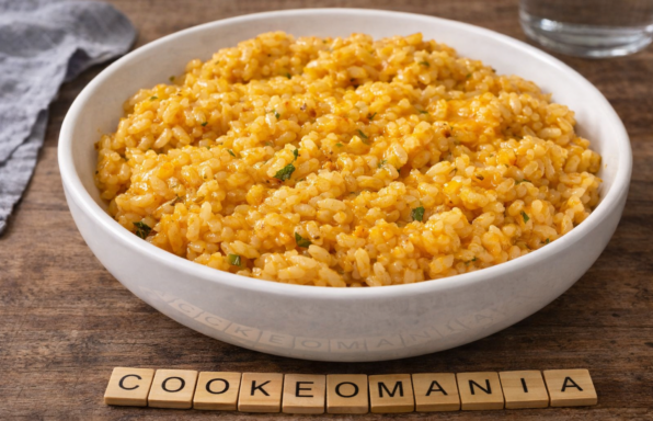 Riz façon moruna aux épices et viande marinée au Cookeo