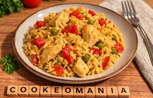 Riz façon paëlla au poulet et chorizo au Cookeo