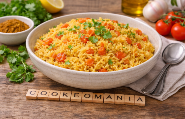 Riz parfumé aux tomates et épices au Cookeo