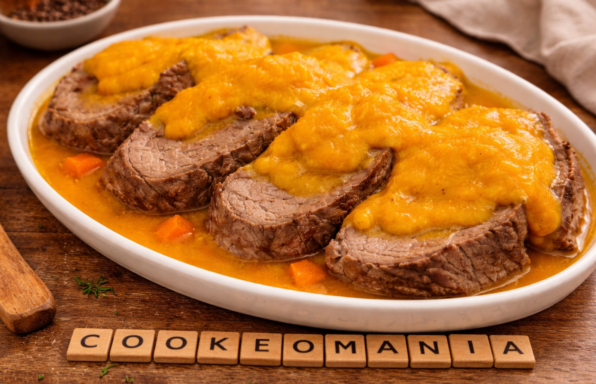Rôti de bœuf aux carottes et légumes fondants au Cookeo