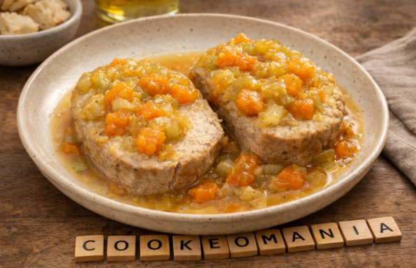 Rôti de dinde aux légumes fondants au Cookeo