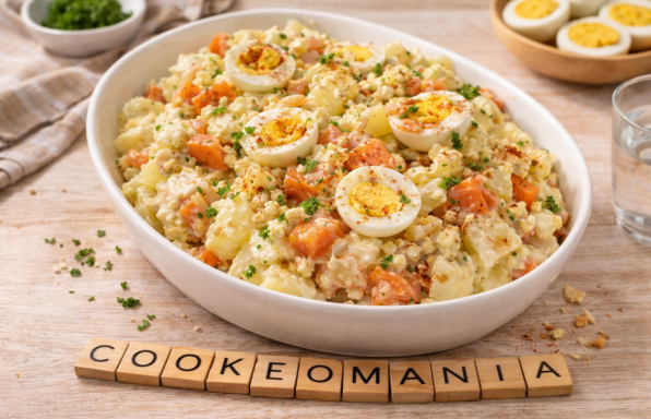 Salade de pommes de terre crémeuse au Cookeo