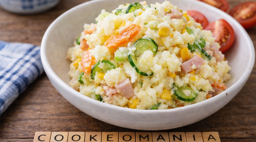 Salade de pommes de terre japonaise au Cookeo