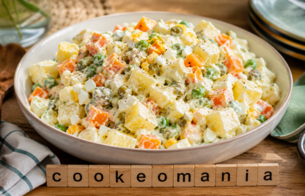 Salade russe au Cookeo, fraîche, crémeuse et facile à préparer