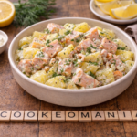 Salade tiède de pommes de terre et saumon au robot multi-cuiseur cookéo