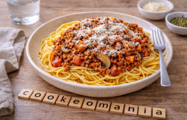 Sauce lentilles façon bolognaise au Cookeo
