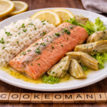 Saumon vapeur au citron et persil au multicuiseur cookéo
