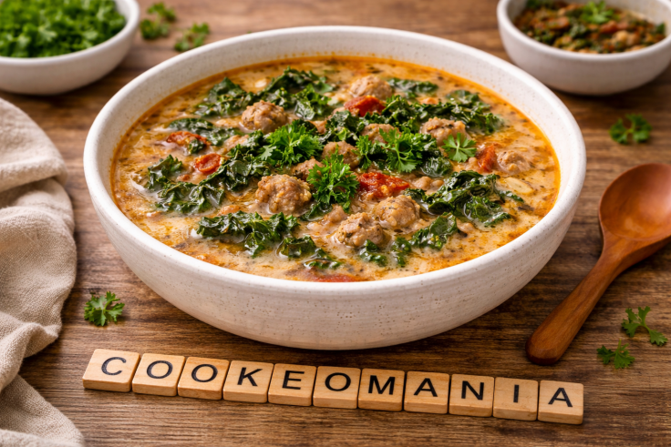 Soupe cétogène à la saucisse italienne au Cookeo