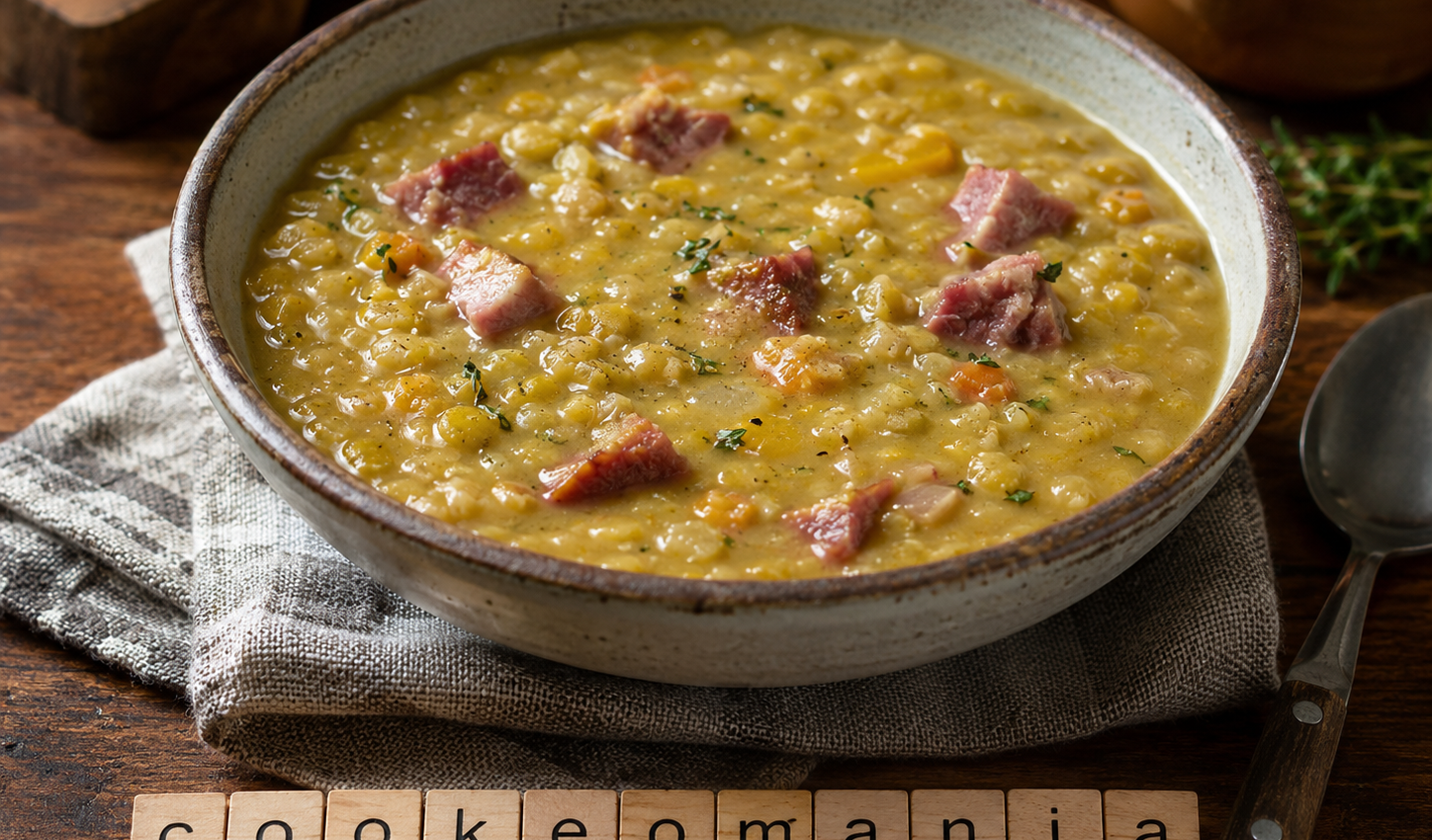 Soupe de pois cassés au porc fumé au Cookeo, la recette réconfortante façon nordique