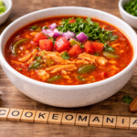 Soupe fajitas de poulet cétogène à l'autocuiseur Moulinex