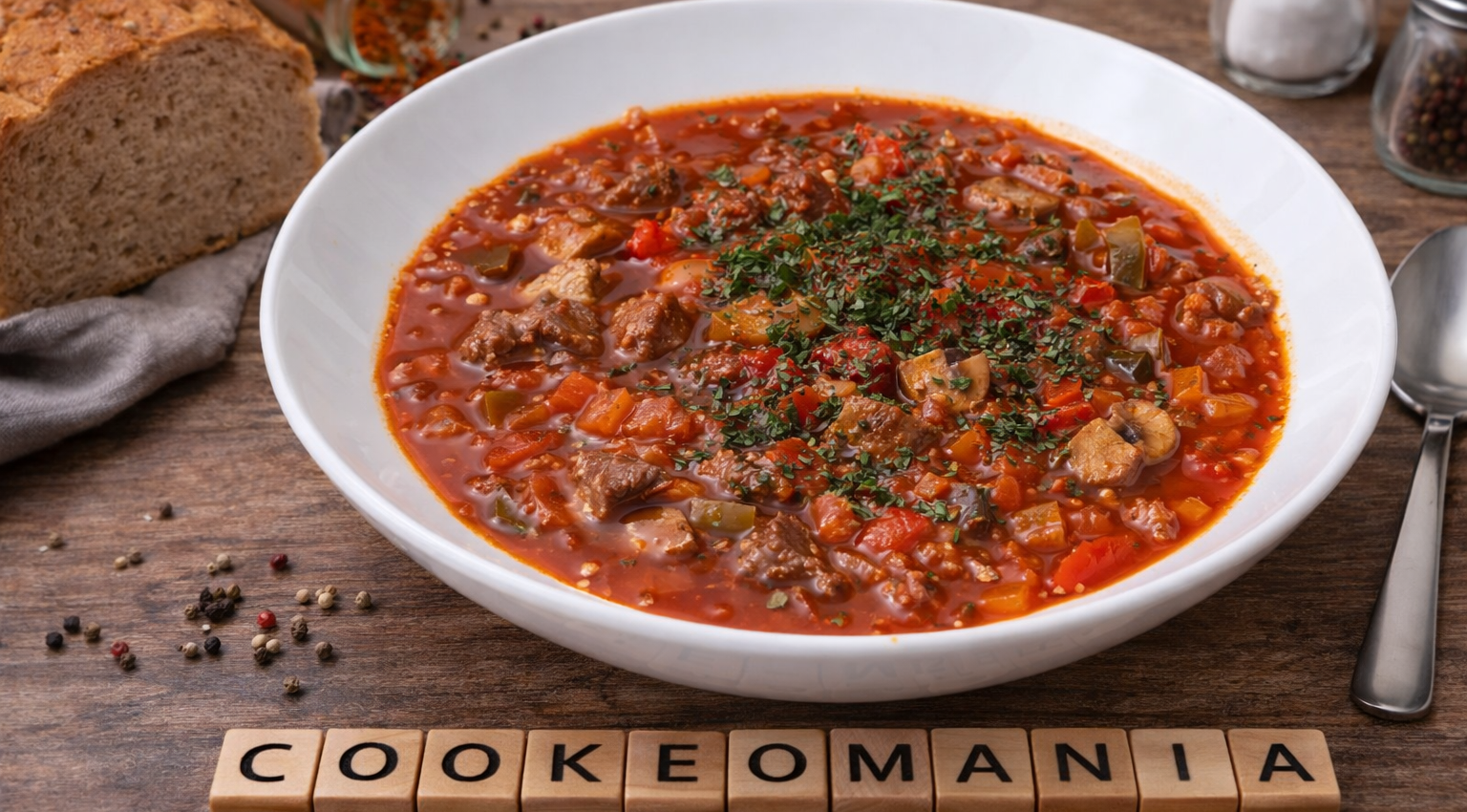 Soupe goulash au Cookeo