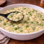 Soupe grecque citronnée aux pâtes (façon avgolemono) au multicuiseur Moulinex