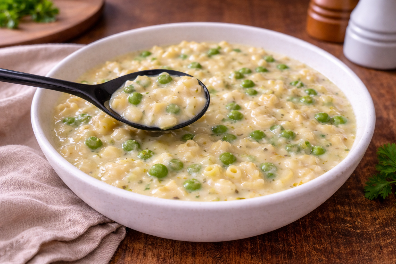 Soupe grecque citronnée aux pâtes au Cookeo (façon avgolemono)
