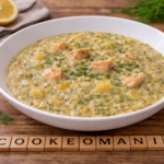 Soupe nordique au saumon et poireau au multicuiseur cookéo