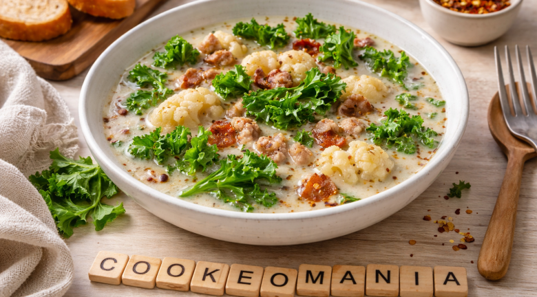 Soupe toscane cétogène au Cookeo