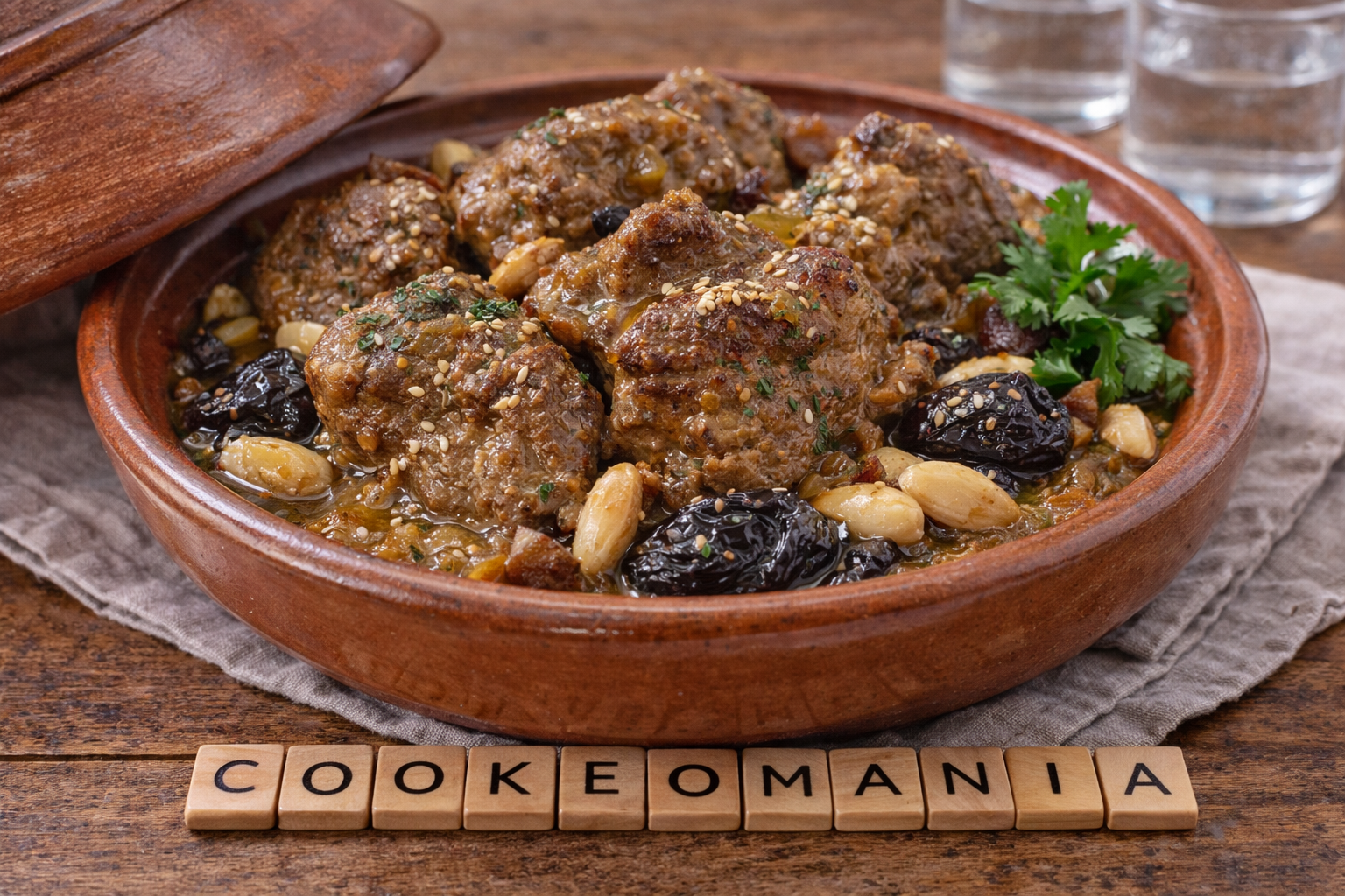 Tajine d’agneau aux pruneaux au Cookeo