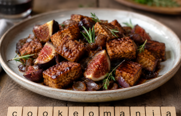Tempeh aux figues et au porto au Cookeo, la recette végétarienne sucrée-salée
