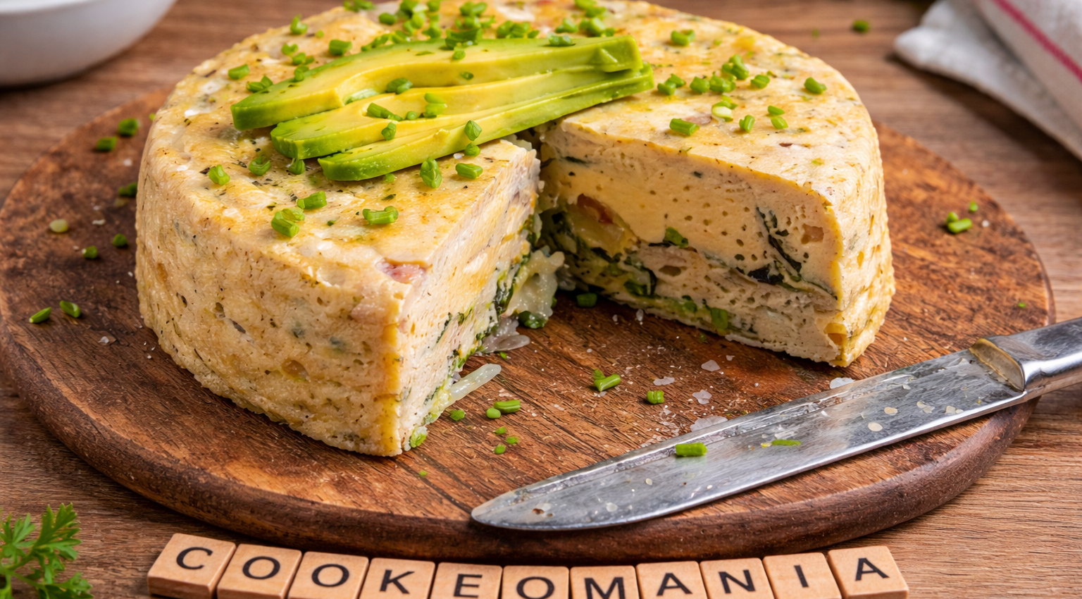 Tortilla espagnole keto au Cookeo