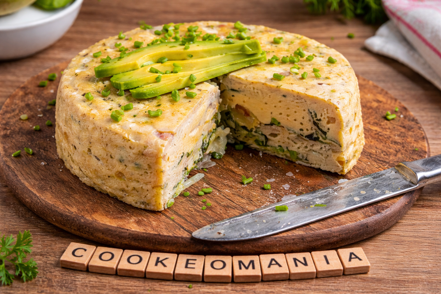 Tortilla espagnole keto au Cookeo