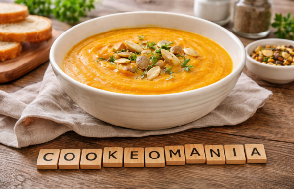 Velouté de butternut au gingembre au Cookeo