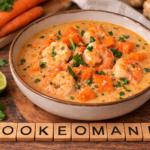 Velouté de carottes au coco et crevettes à l'autocuiseur cookéo