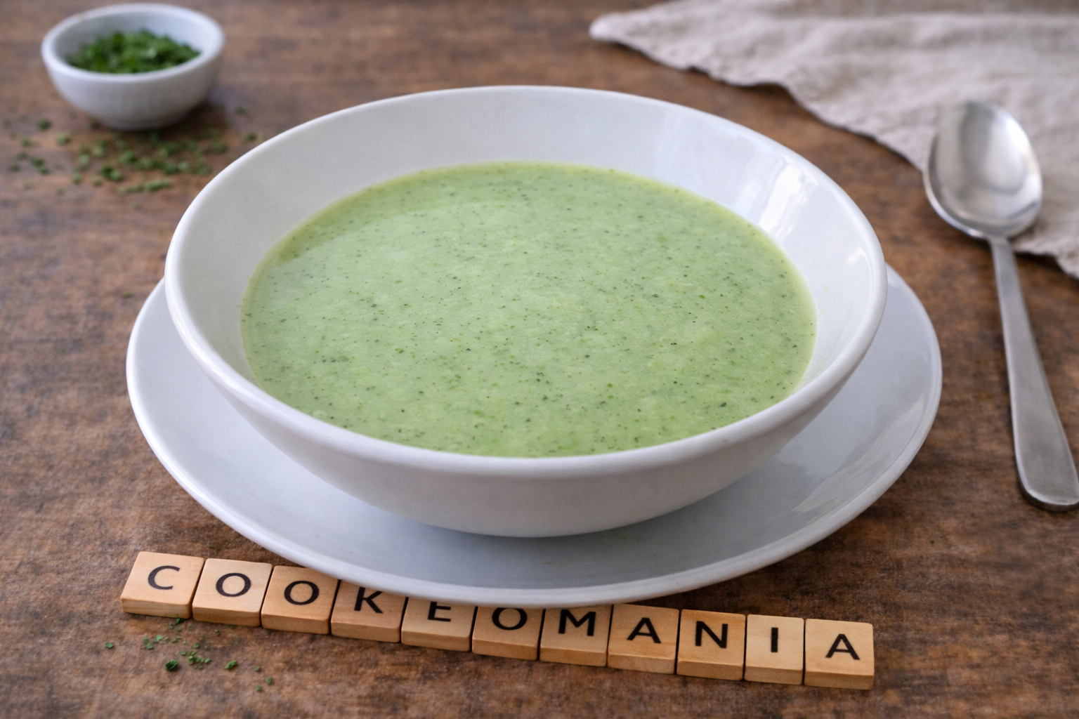 Velouté de courgettes et pommes de terre au Cookeo