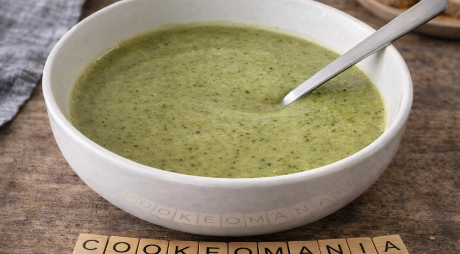 Velouté de courgettes fondant au fromage frais au Cookeo