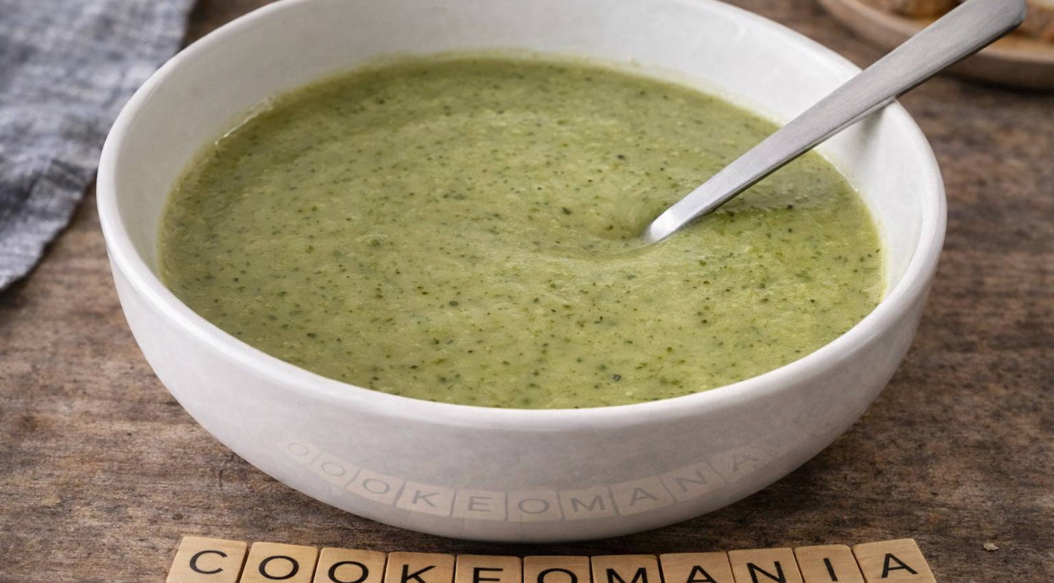 Velouté de courgettes fondant au fromage frais au Cookeo