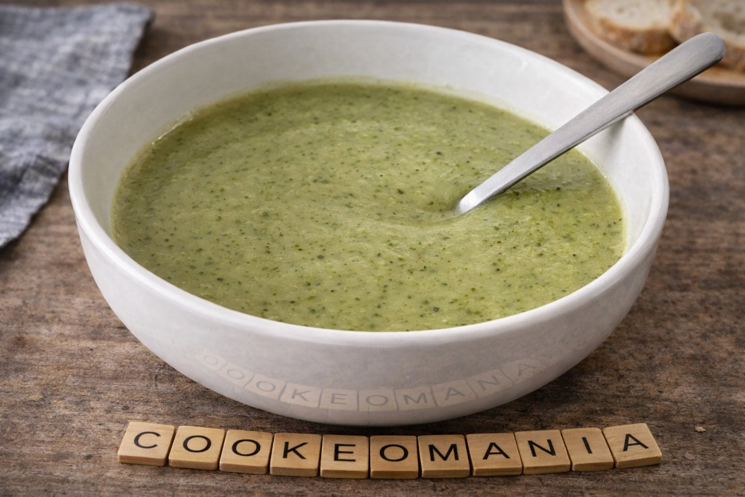 Velouté de courgettes fondant au fromage frais au Cookeo