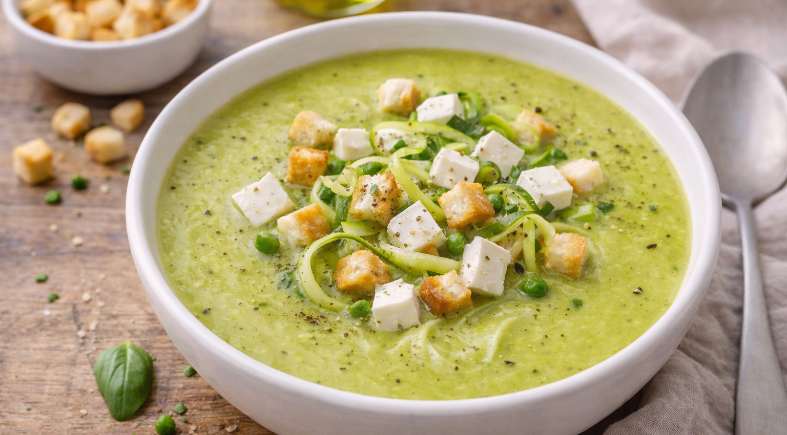 Velouté de courgettes fondant au Kiri au Cookeo