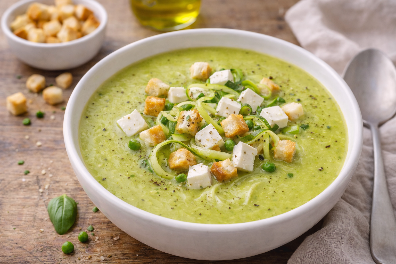 Velouté de courgettes fondant au Kiri au Cookeo