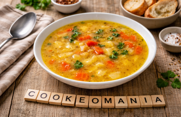 Velouté de légumes, pommes de terre et coco au Cookeo