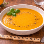 Velouté de potimarron, pommes de terre et carottes au cookéo