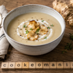 Velouté de topinambours au Cookeo, la soupe crémeuse et délicate au vin blanc au multicuiseur Moulinex